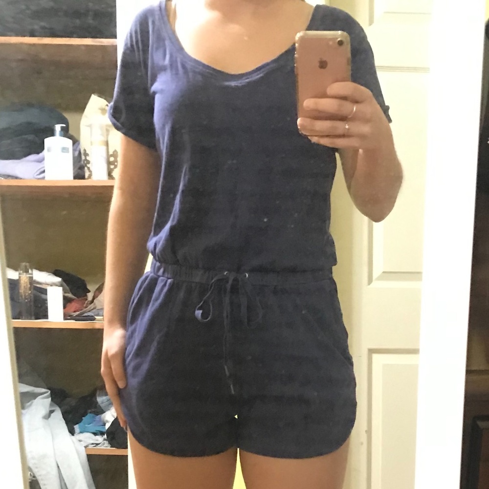 UO BDG Cuffed knit tee Romper